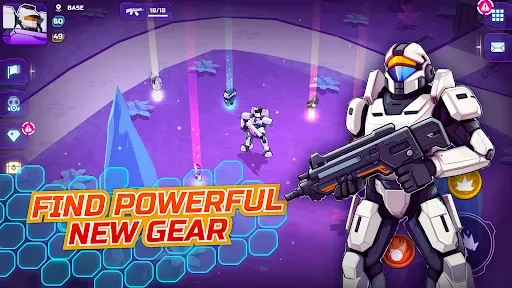 Скриншот 1 — Loot Legends: Robots vs Aliens