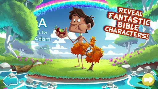 Скриншот 1 — Bible ABCs for Kids!