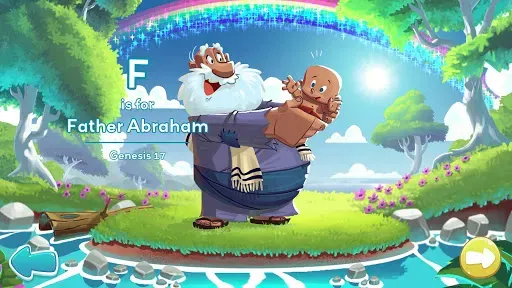 Скриншот 7 — Bible ABCs for Kids!