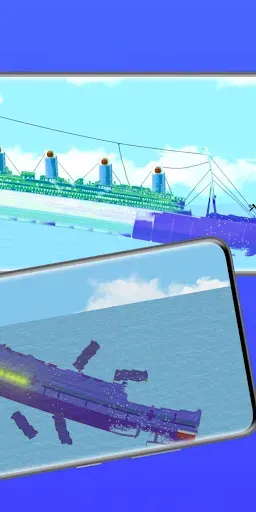 Скриншот 3 — Floating sandbox hd ships