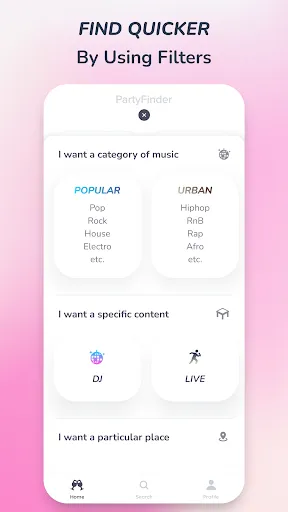 Скриншот 2 — PartyFinder