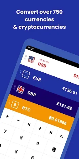 Скриншот 1 — CoinCalc - Currency Converter