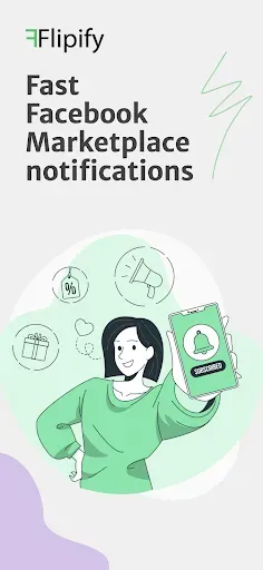 Скриншот 1 — Flipify: Marketplace Alerts