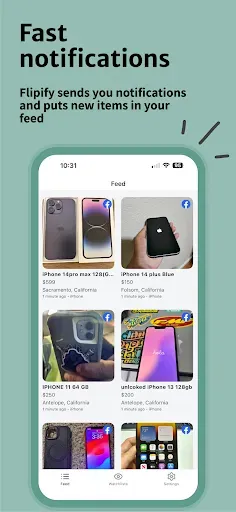 Скриншот 4 — Flipify: Marketplace Alerts