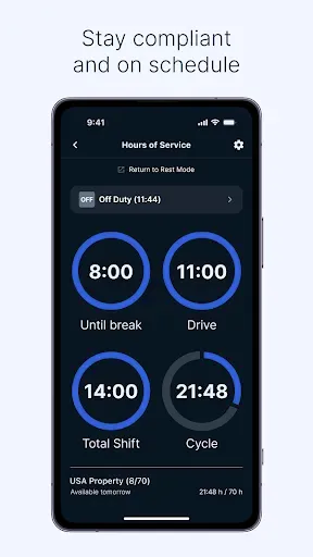 Скриншот 2 — Samsara Driver