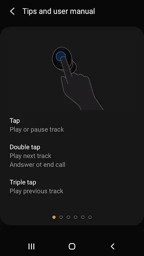 Скриншот 2 — Galaxy Buds Pro Manager