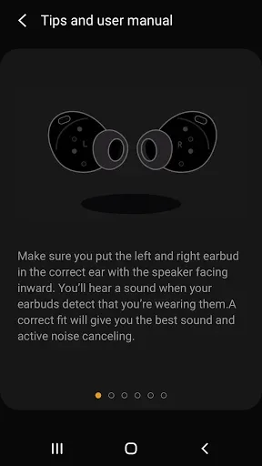 Скриншот 3 — Galaxy Buds Pro Manager