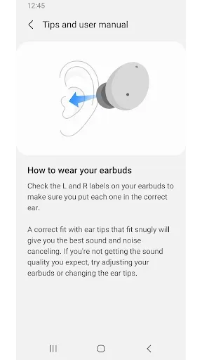 Скриншот 3 — Galaxy Buds2 Manager