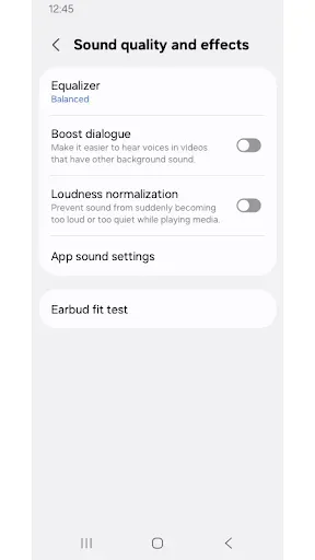 Скриншот 2 — Galaxy Buds3 FE Manager