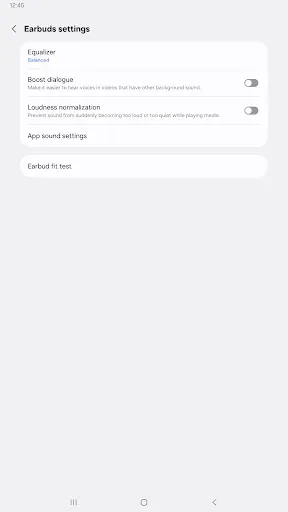 Скриншот 8 — Galaxy Buds3 FE Manager