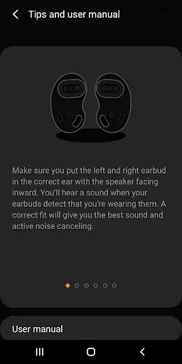 Скриншот 4 — Galaxy Buds Live Manager