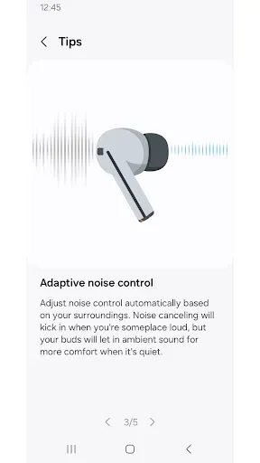 Скриншот 4 — Galaxy Buds3 Pro Manager