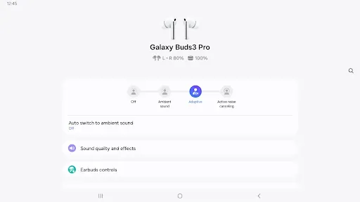 Скриншот 7 — Galaxy Buds3 Pro Manager