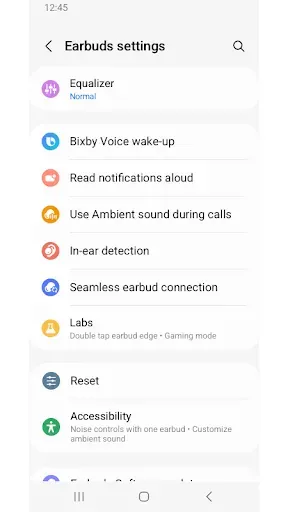 Скриншот 3 — Galaxy Buds FE Manager