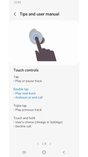 Скриншот 4 — Galaxy Buds FE Manager