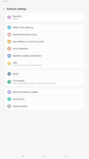 Скриншот 8 — Galaxy Buds FE Manager