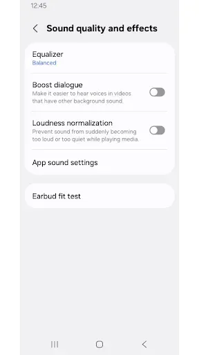 Скриншот 2 — Galaxy Buds Core Manager