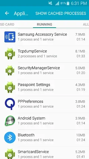 Скриншот 4 — Samsung Accessory Service