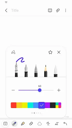 Скриншот 3 — Samsung Notes