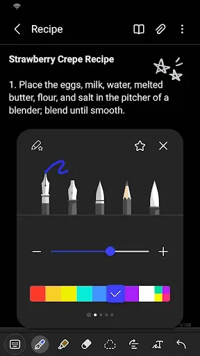 Скриншот 7 — Samsung Notes