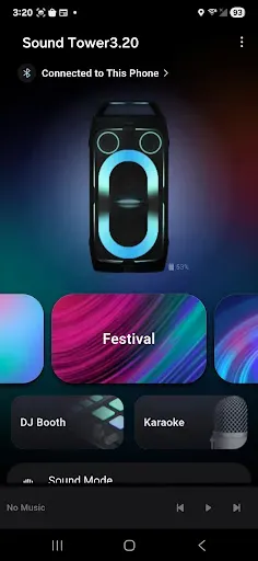 Скриншот 1 — Samsung Sound Tower 3.0