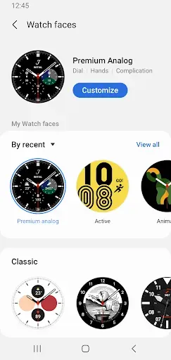 Скриншот 6 — Galaxy Wearable