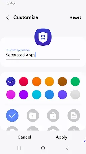 Скриншот 3 — Separated Apps