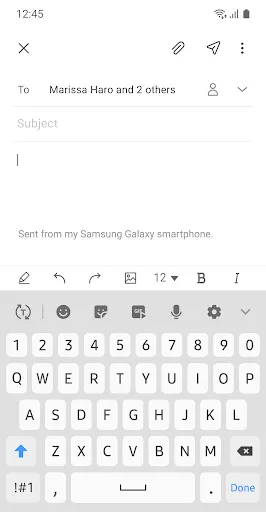 Скриншот 4 — Samsung Email