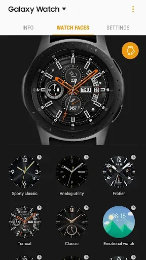 Скриншот 4 — Galaxy Watch Plugin
