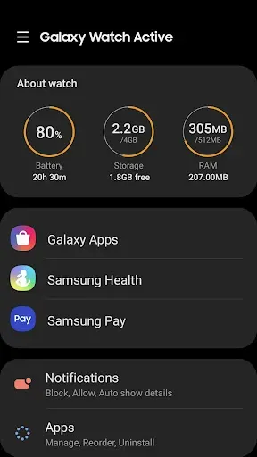 Скриншот 3 — Gear S Plugin