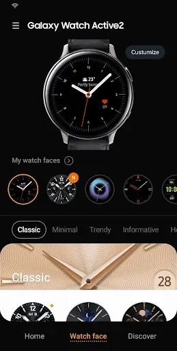 Скриншот 4 — Watch Active2 Plugin