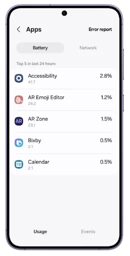 Скриншот 4 — Knox Asset Intelligence