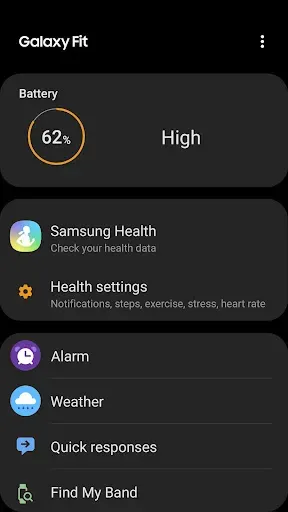 Скриншот 3 — Galaxy Fit Plugin