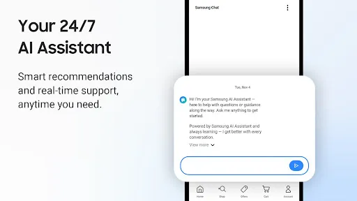 Скриншот 3 — Samsung Shop: Try Galaxy AI