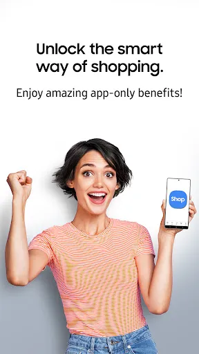 Скриншот 1 — Samsung Shop : Meet the New AI