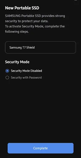 Скриншот 3 — Samsung Magician
