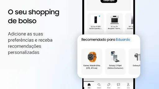 Скриншот 4 — Samsung Shop: Loja Oficial