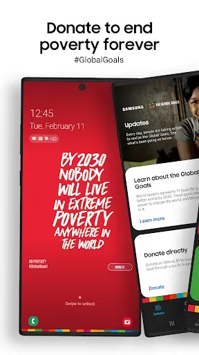 Скриншот 1 — Samsung Global Goals