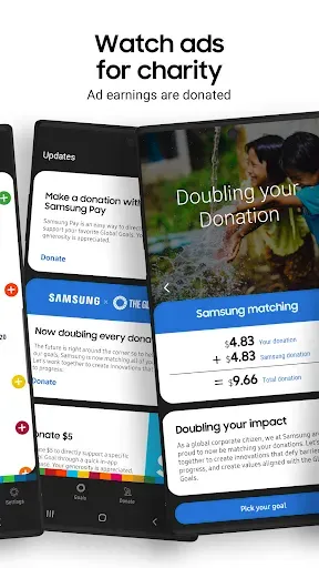 Скриншот 3 — Samsung Global Goals