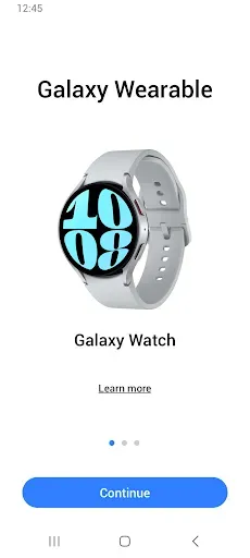 Скриншот 1 — Galaxy Watch6 Plugin