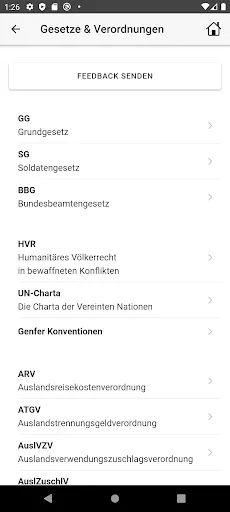 Скриншот 6 — BLexi – Lexikon zur Bundeswehr