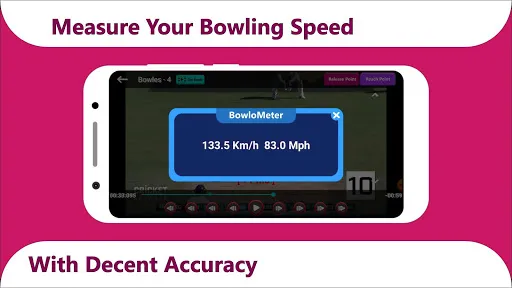 Скриншот 1 — BowloMeter - Check Bowl Speed