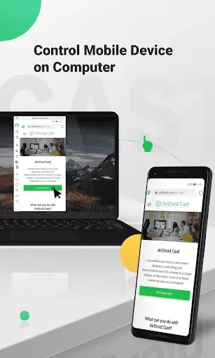Скриншот 2 — AirDroid Cast-screen mirroring