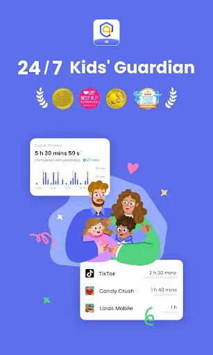 Скриншот 1 — AirDroid Parental Control