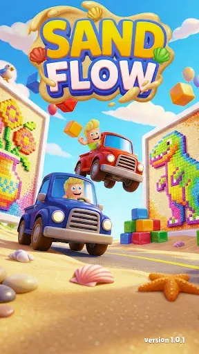Скриншот 1 — Sand Flow: Color Puzzle