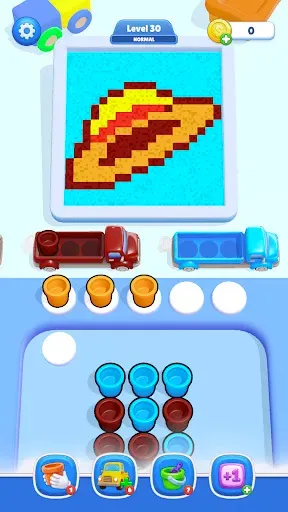 Скриншот 6 — Sand Flow: Color Puzzle