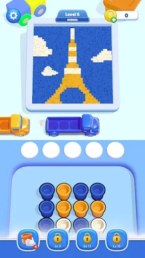 Скриншот 7 — Sand Flow: Color Puzzle