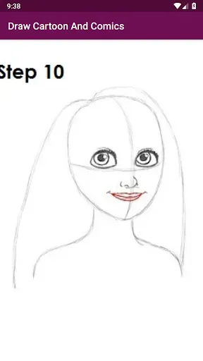 Скриншот 6 — How To Draw Cartoons & Comics