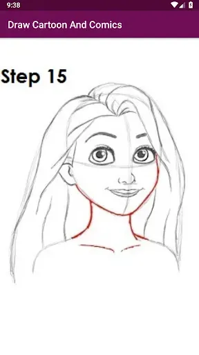 Скриншот 7 — How To Draw Cartoons & Comics