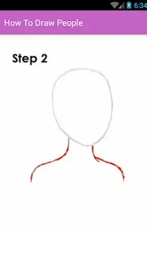 Скриншот 4 — How To Draw People - Tutorials